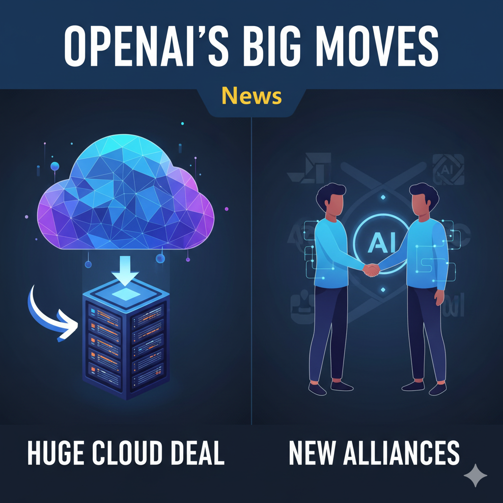 OpenAI’s Big Moves: Huge Cloud Deal and New Alliances