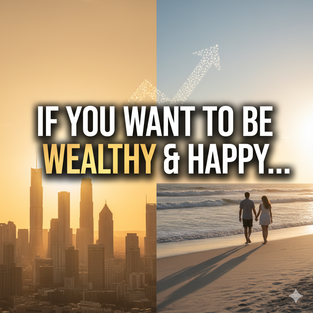 If You Want to be Wealthy & Happy…